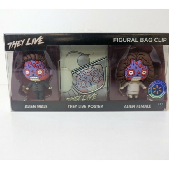 They Live Figural bag clips set of 3 - Picture 5 of 11